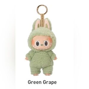 LABUBU SALE.  
POP MART AUTHENTIC Green Grape Exciting Macaron bottom box opened